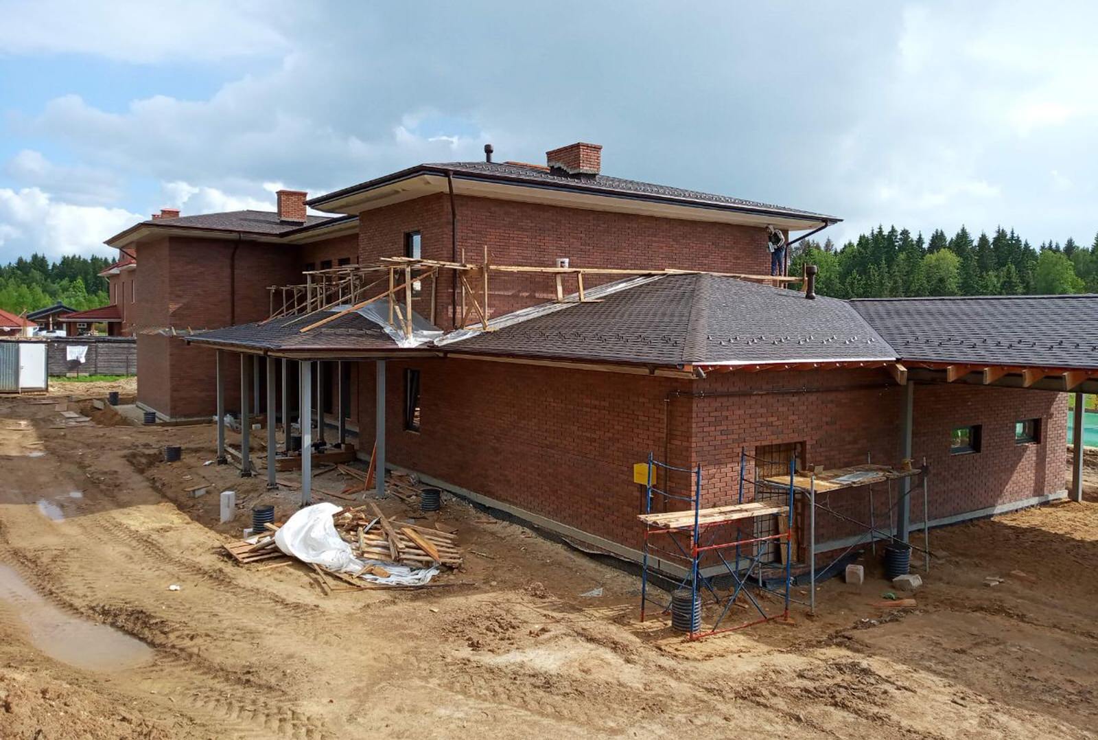 Строительство частного дома