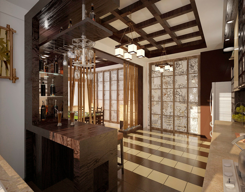 пос. "Медвежье озеро". Интерьер жилого дома