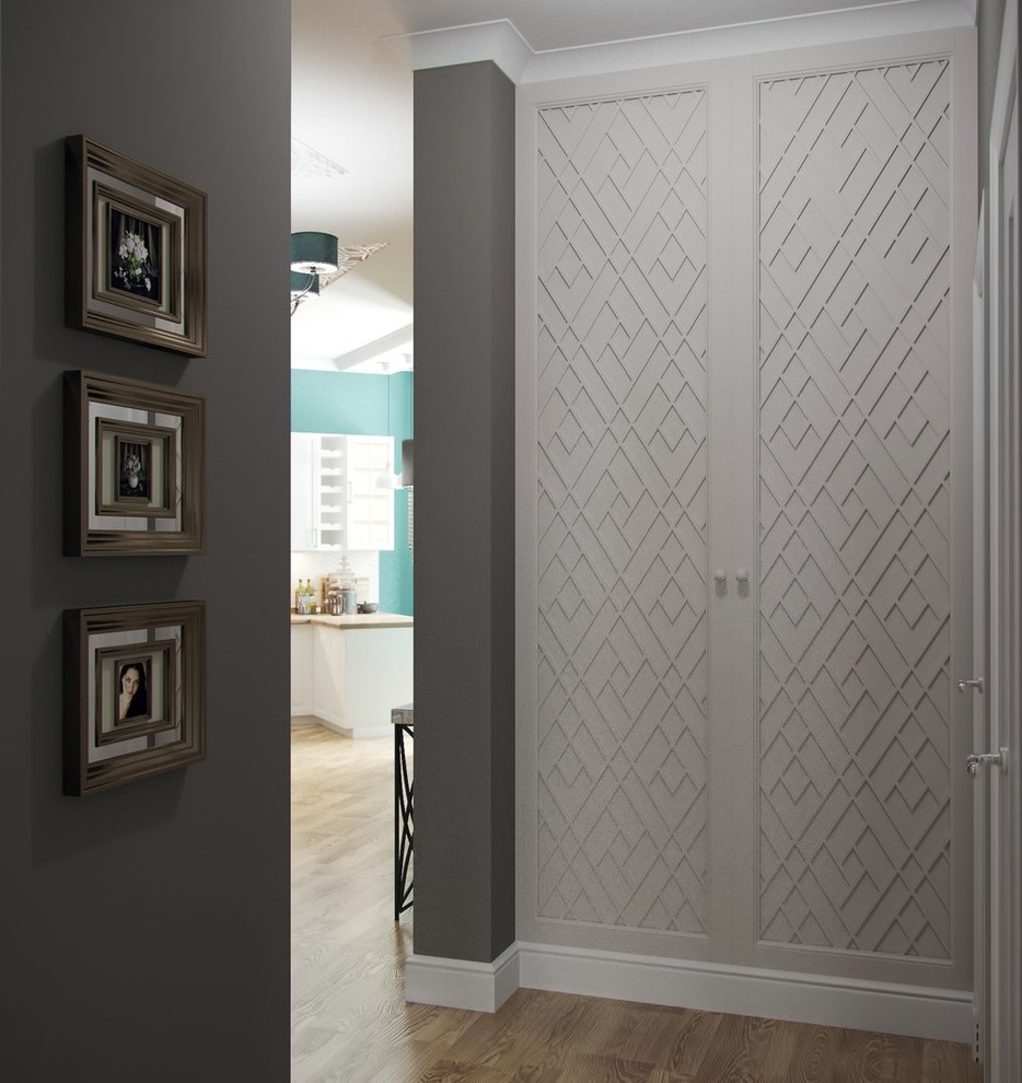 Двухкомнатная квартира в спокойном и лаконичном стиле. Бюджетное решение с ИКЕА.