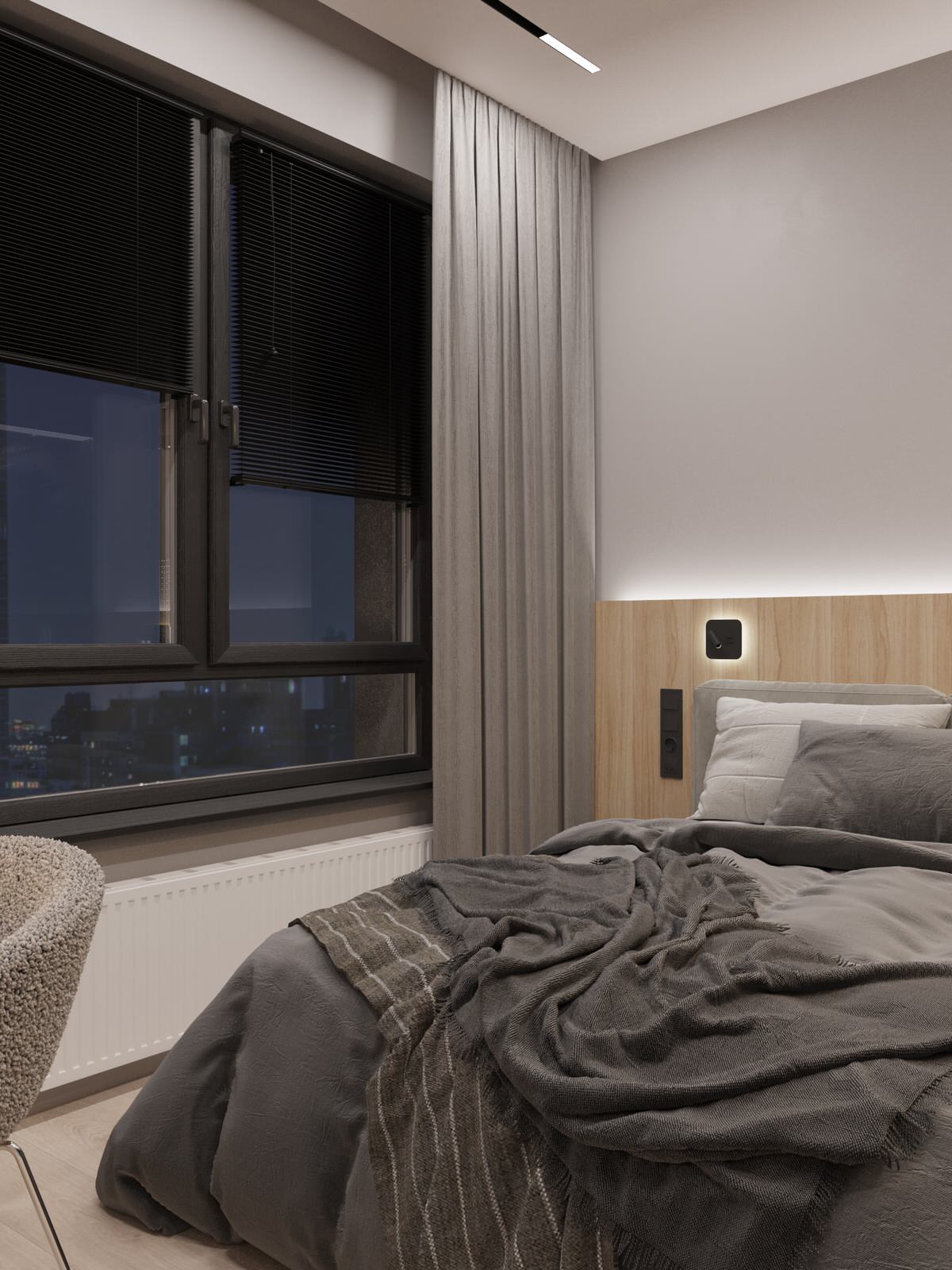 Квартира холостяка в ЖК "Селигер сити" г. Москва