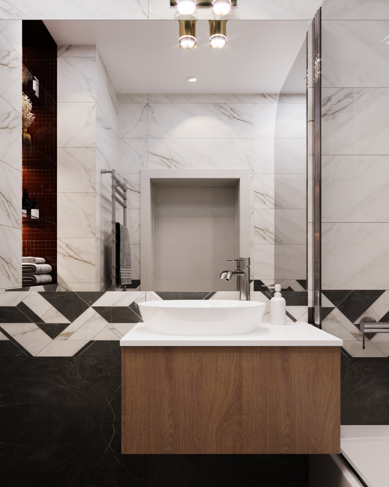 Санузел из проекта "Природные оттенки"