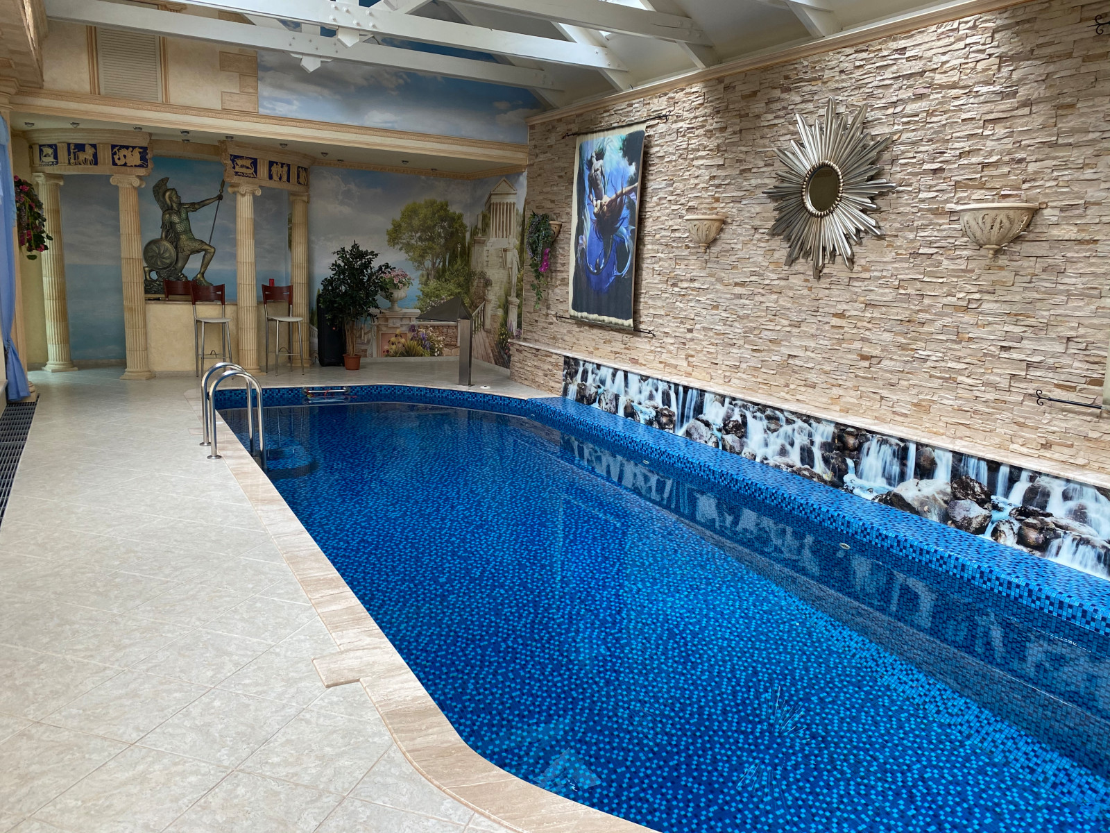 Обложка проекта: Облицовка бассейна мозаикой