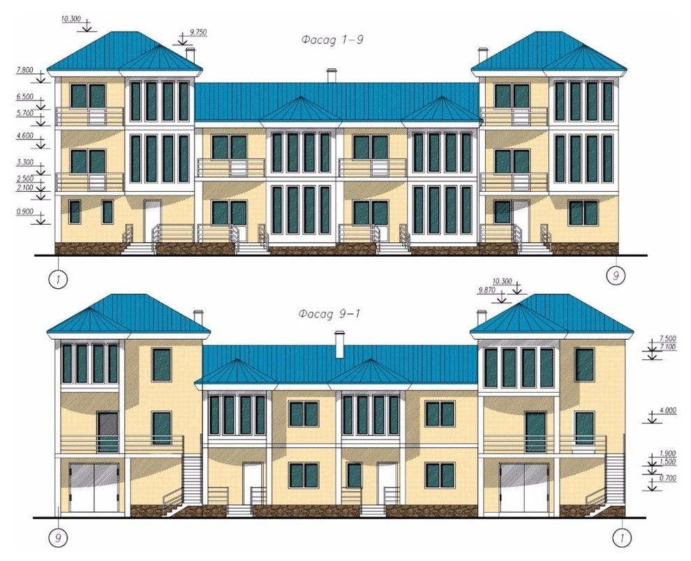 Обложка проекта: Таунхаусы