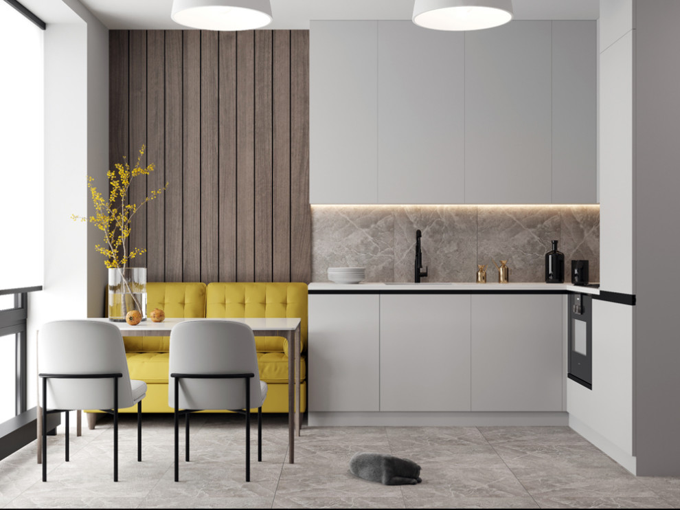 Дизайн интерьера квартиры в ЖК Метрополия площадью 64 кв.м.