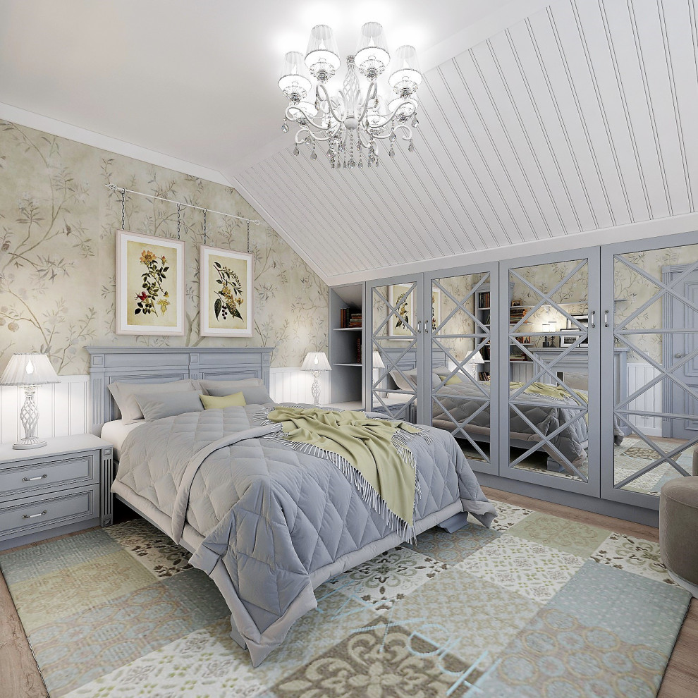 интерьер детсой и взрослой спален