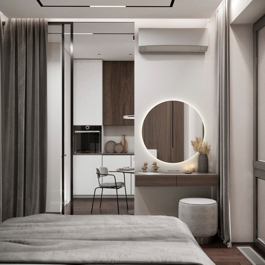 Дизайн-проект 1комнатной квартиры в г. Москва