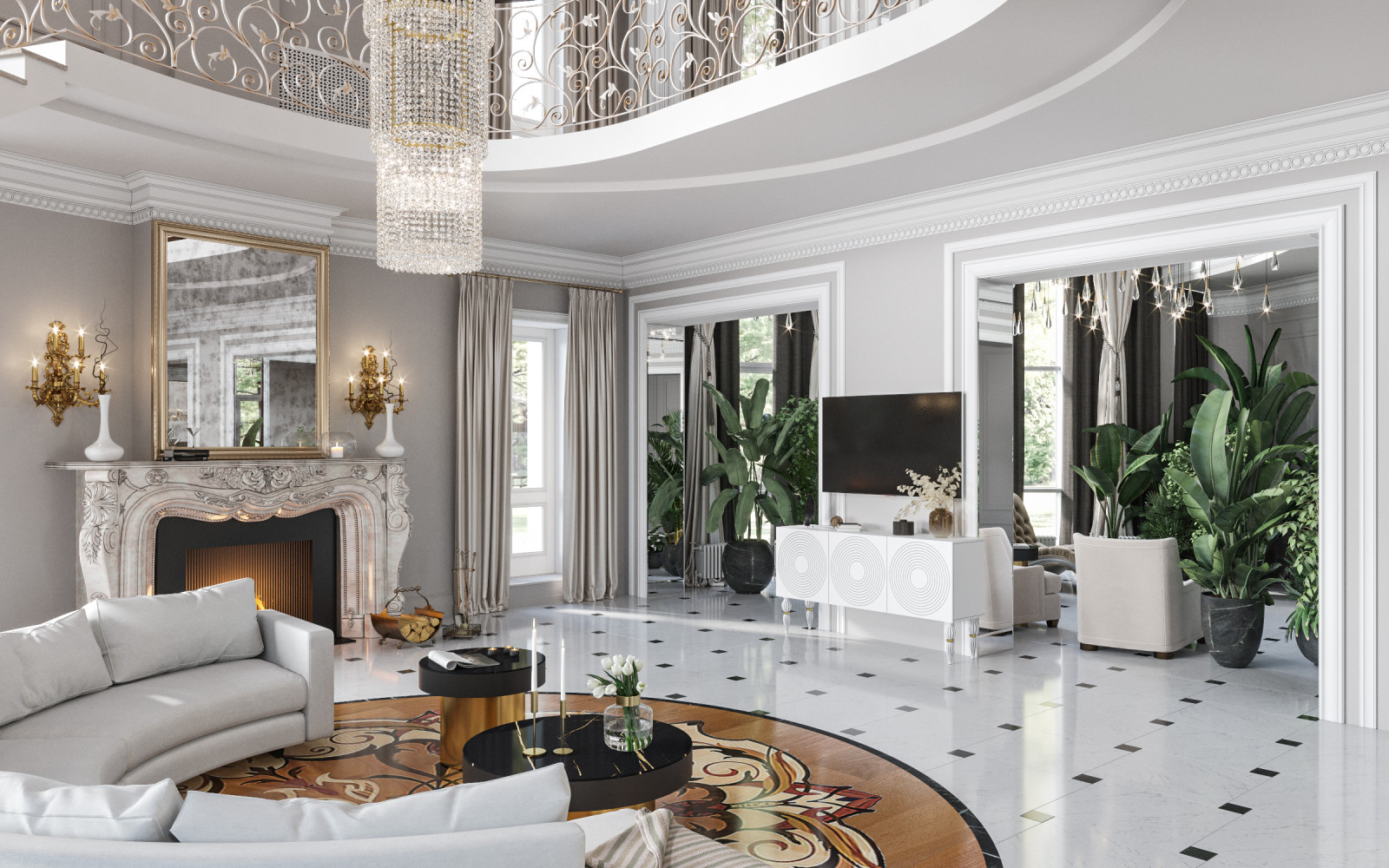 Обложка проекта: Дом 400м КП Новые Сады Москва