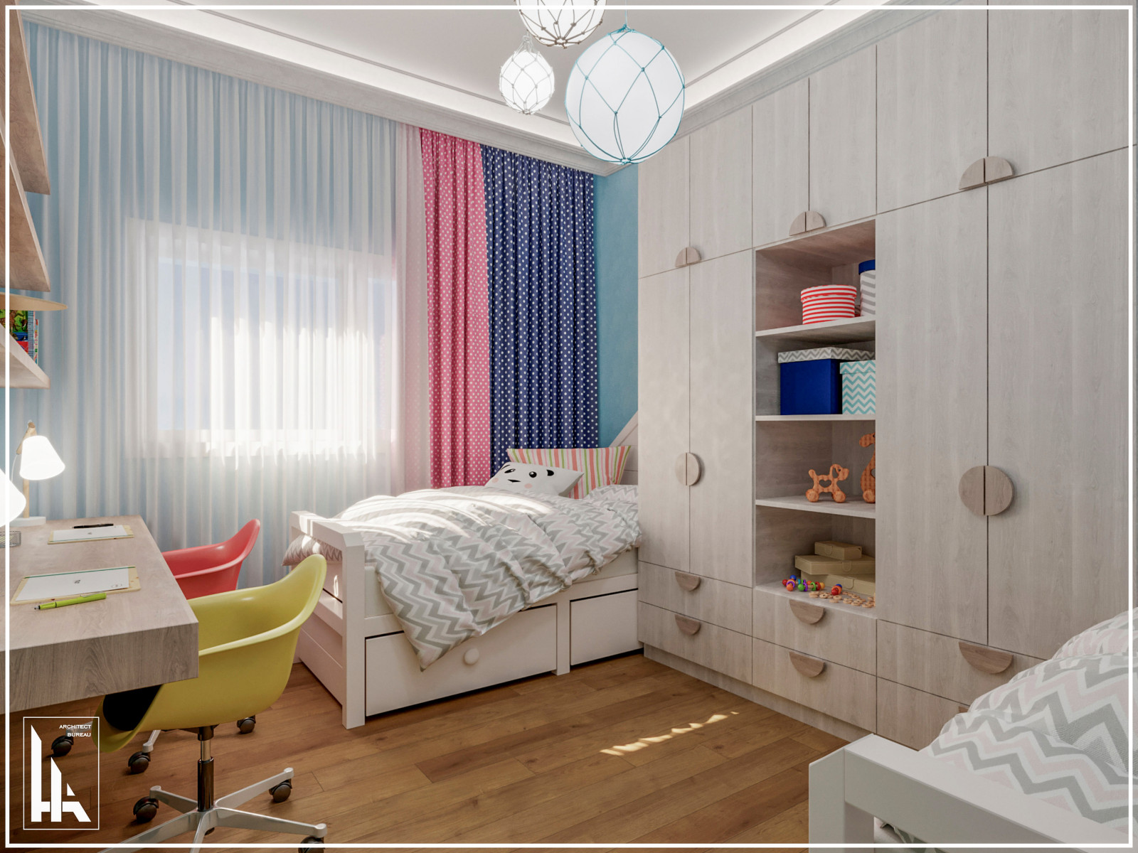 Минималистская четырехкомнатная квартира