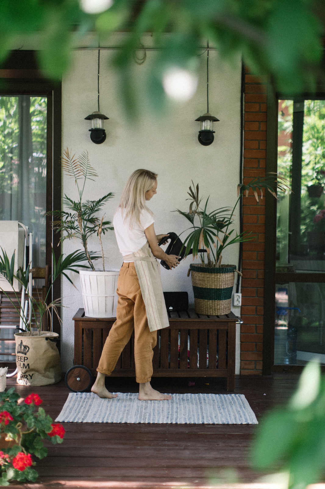 Четыре способа поливать цветы, когда вас нет дома