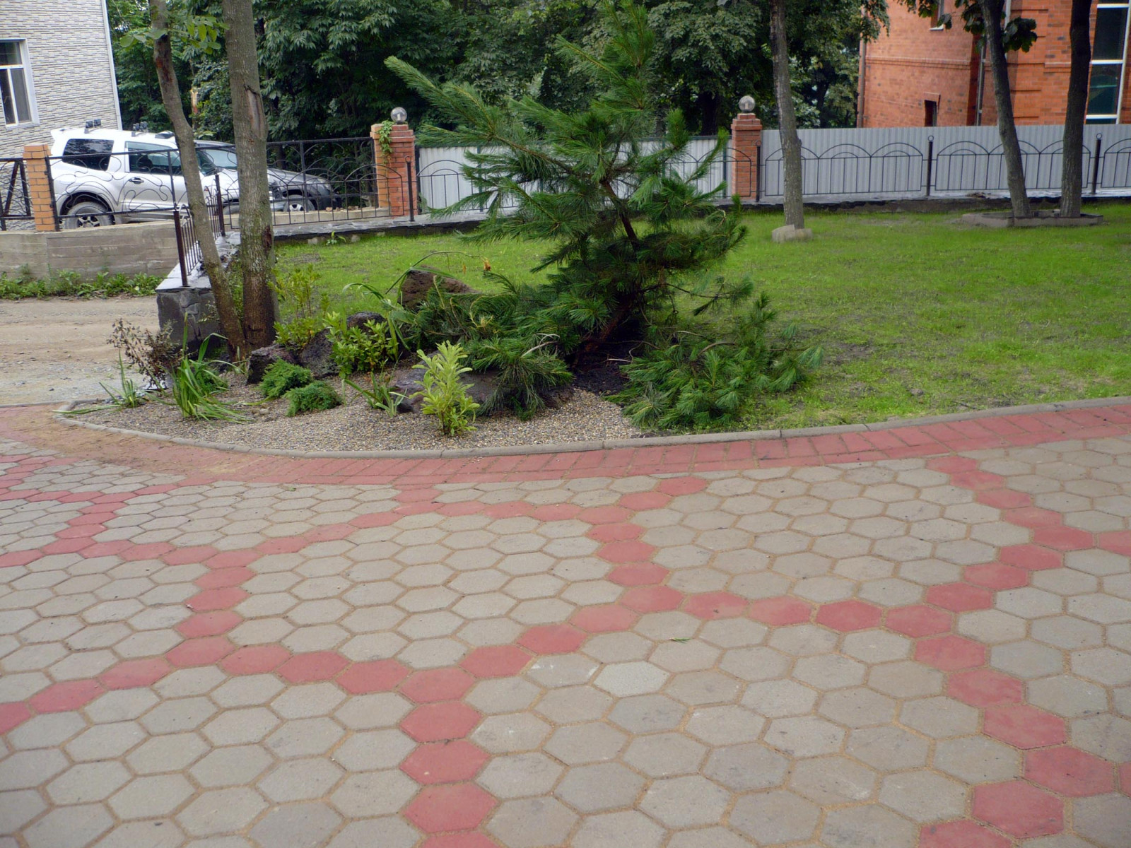 Обложка проекта: поселок на Лесной улице