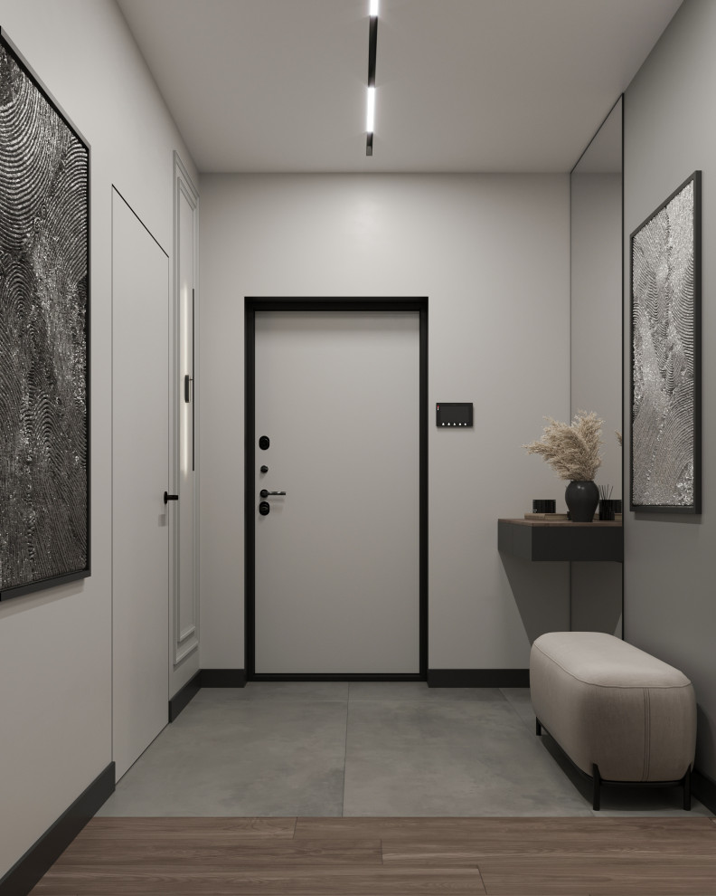 Обложка проекта: "Вечное лето", квартира в ЖК "Смарт квартал на Октябрьской", 93 м2