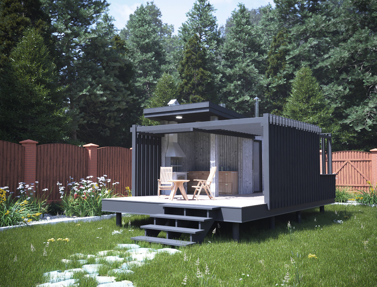 Обложка проекта: Модульный дом "Релакс"