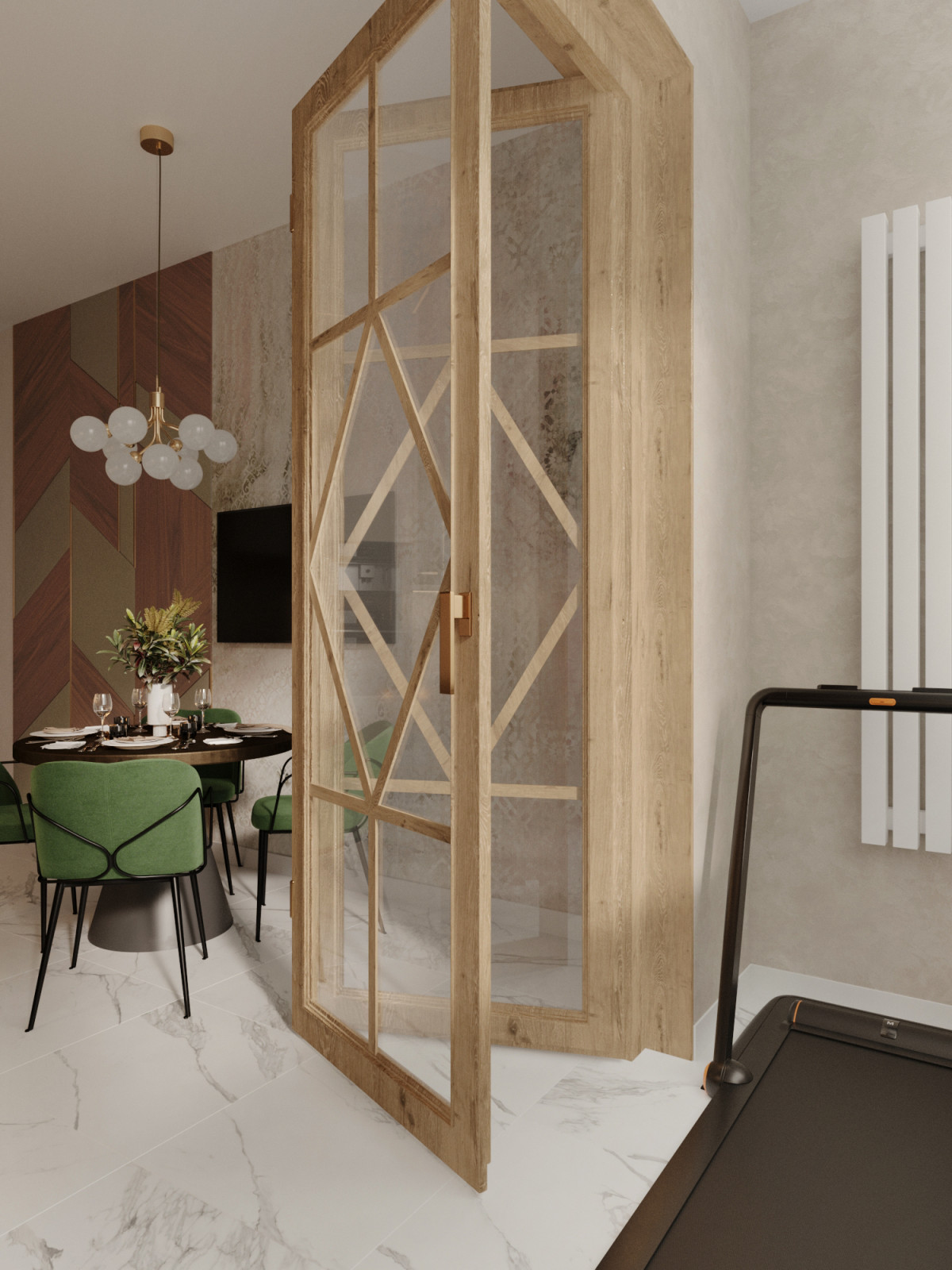 Четырехкомнатная квартира в ЖК Платинум