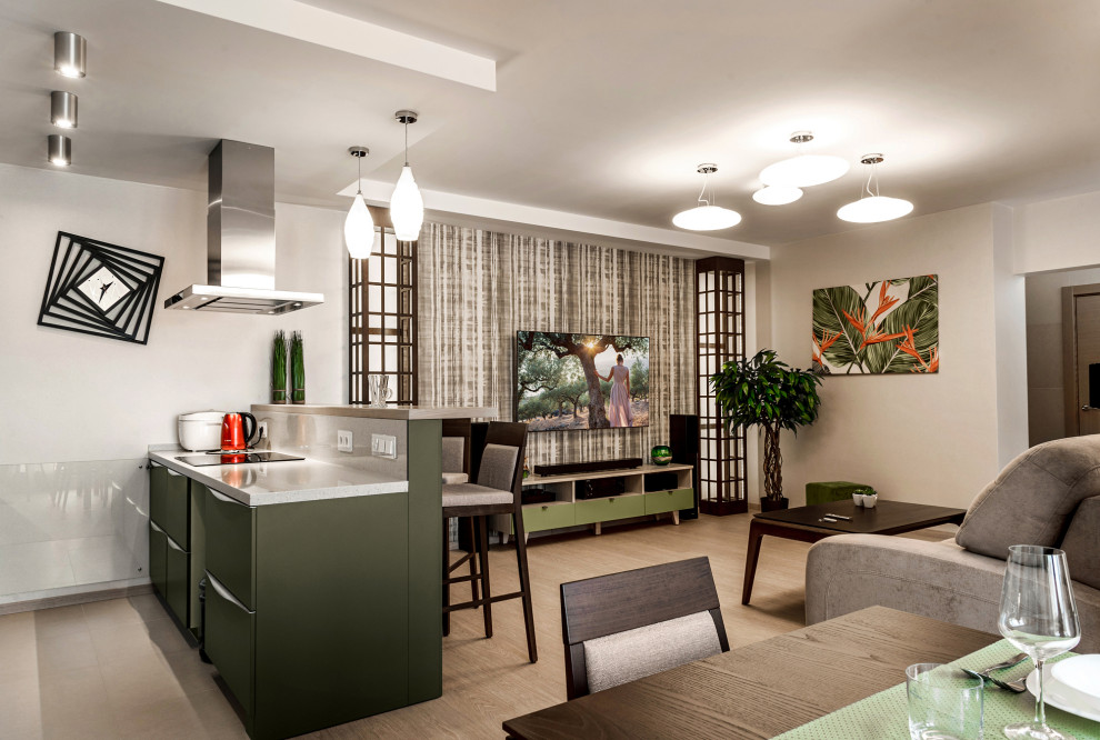 Квартира с настроением тропиков