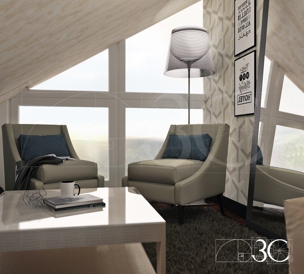 Обложка проекта: Мансарда для отдыха