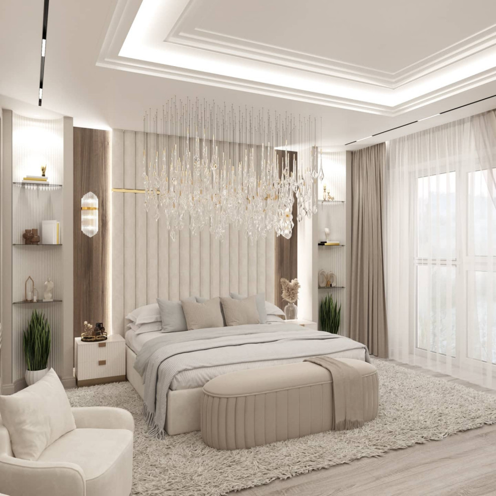 Спальня в неоклассике