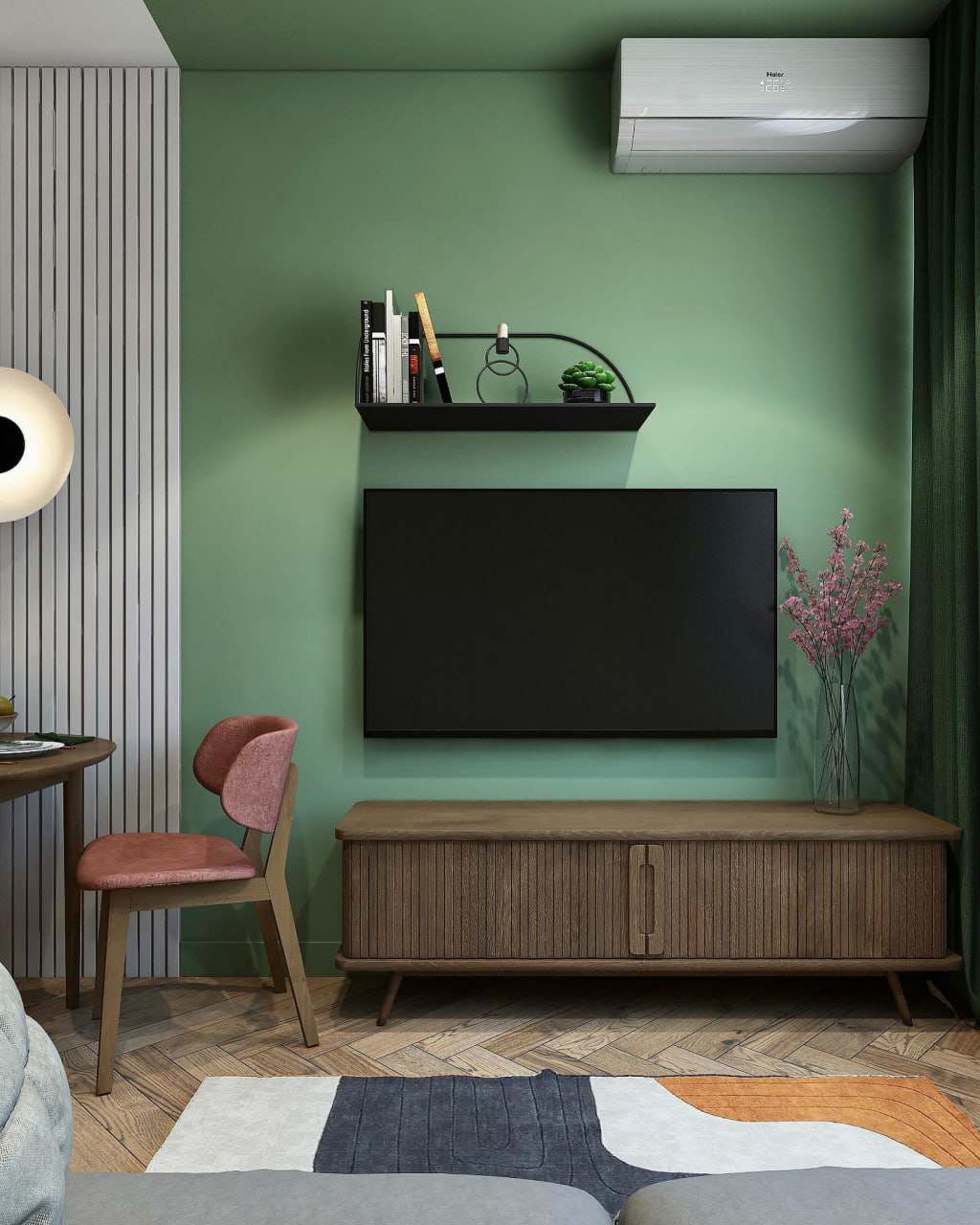 Дизайн-проект квартиры  44 м²