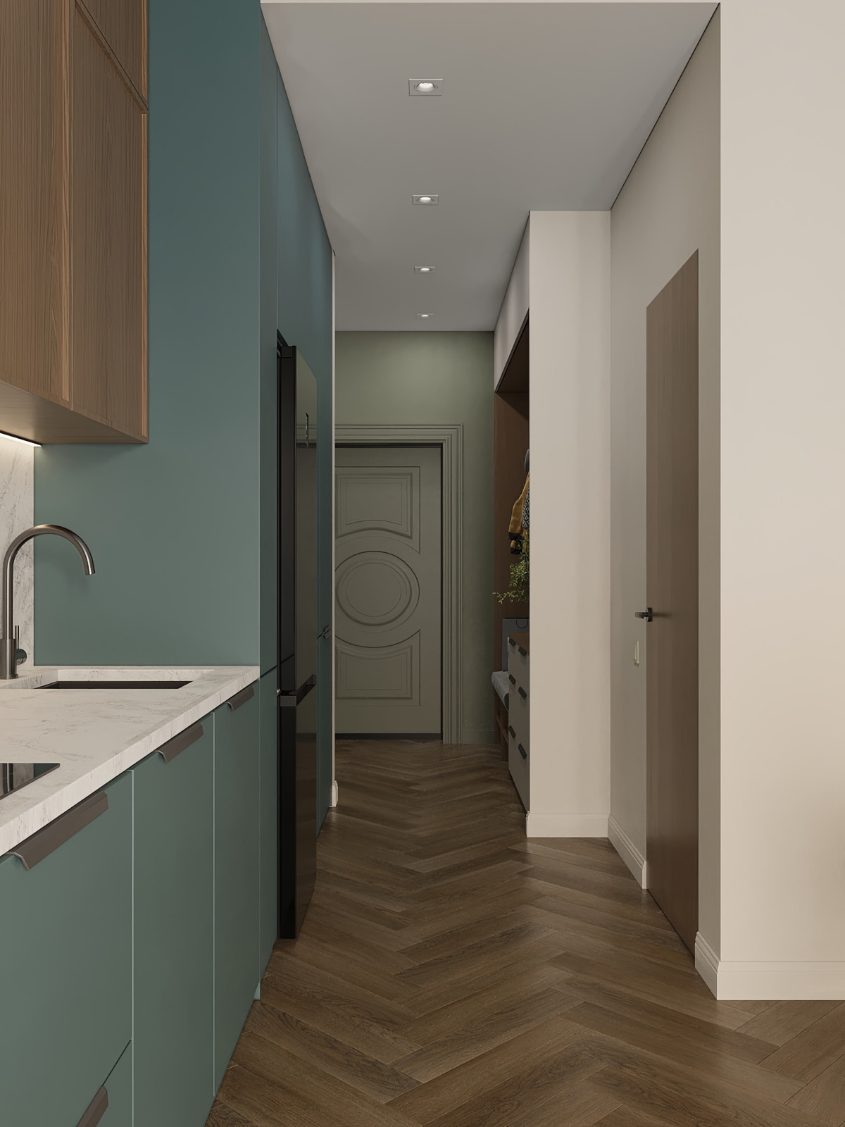 Яркая и свежая квартира в Москве