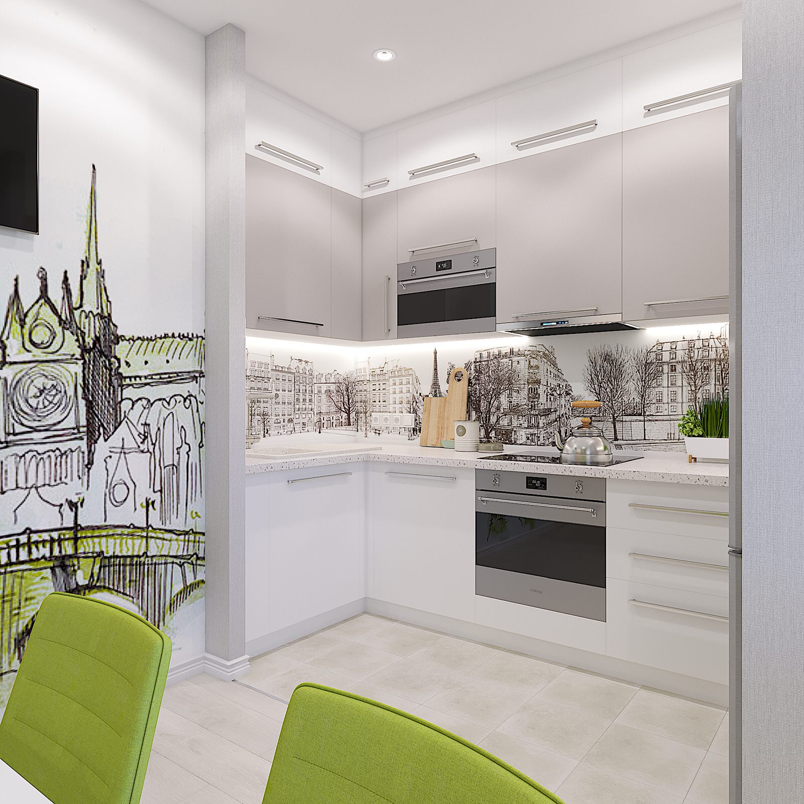 Проект двухкомнатной квартиры на пр.Ленина