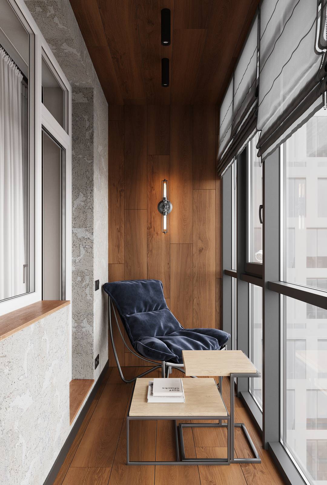 Дизайн-проект квартиры 60 кв.м в  стиле Петербургский Лофт