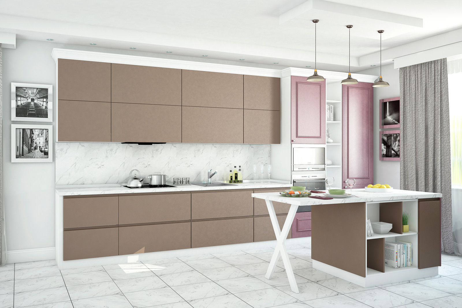 Обложка проекта: Новинка! Кухня Мария Симпл. Новые цветовые решения для вашей кухни.