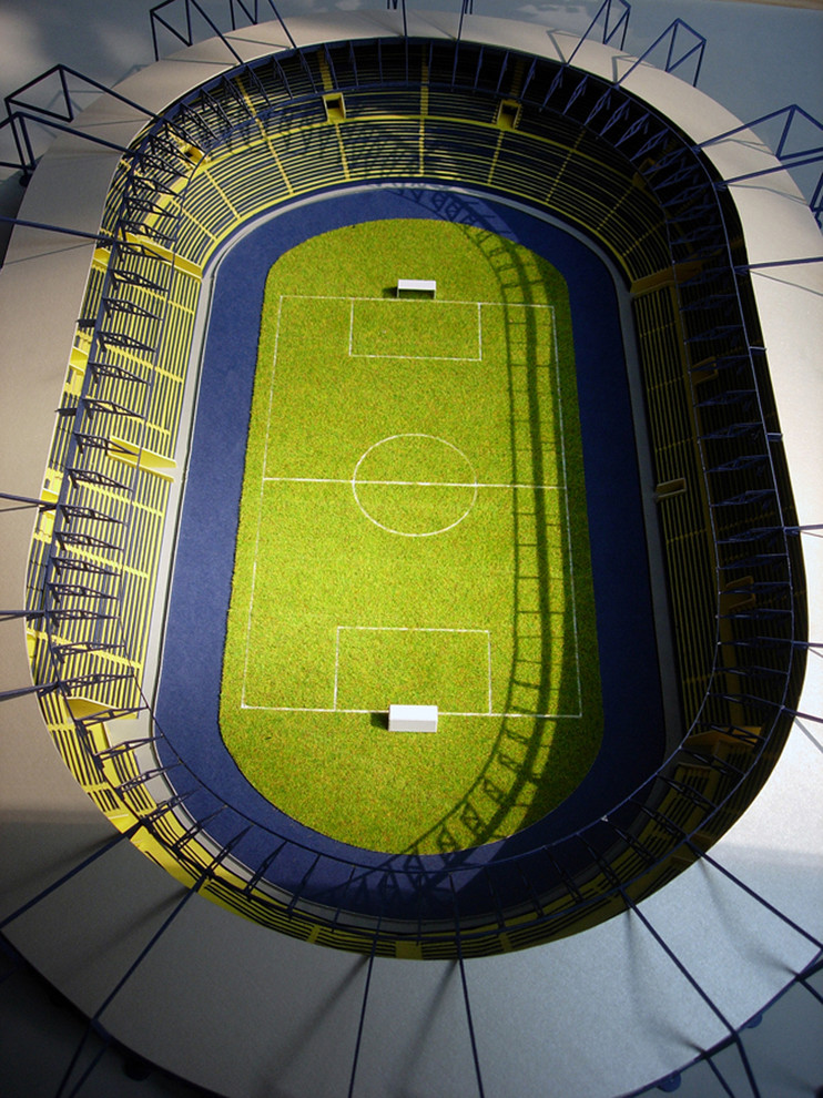 Архитектура в макете.