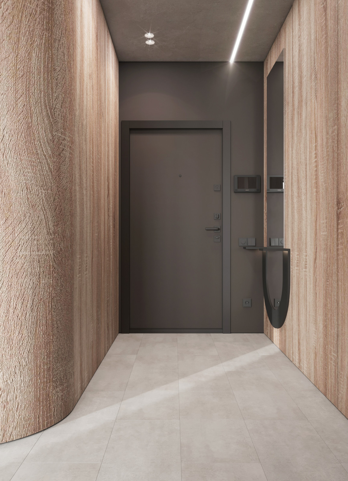 Обложка проекта: Квартира в бионическом стиле