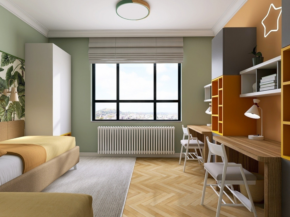 Трехкомнатная квартира в современном стиле