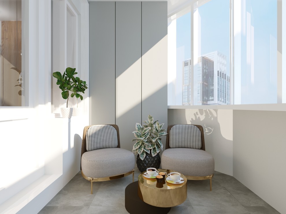 Дизайн проект однокомнатной квартиры для молодой пары