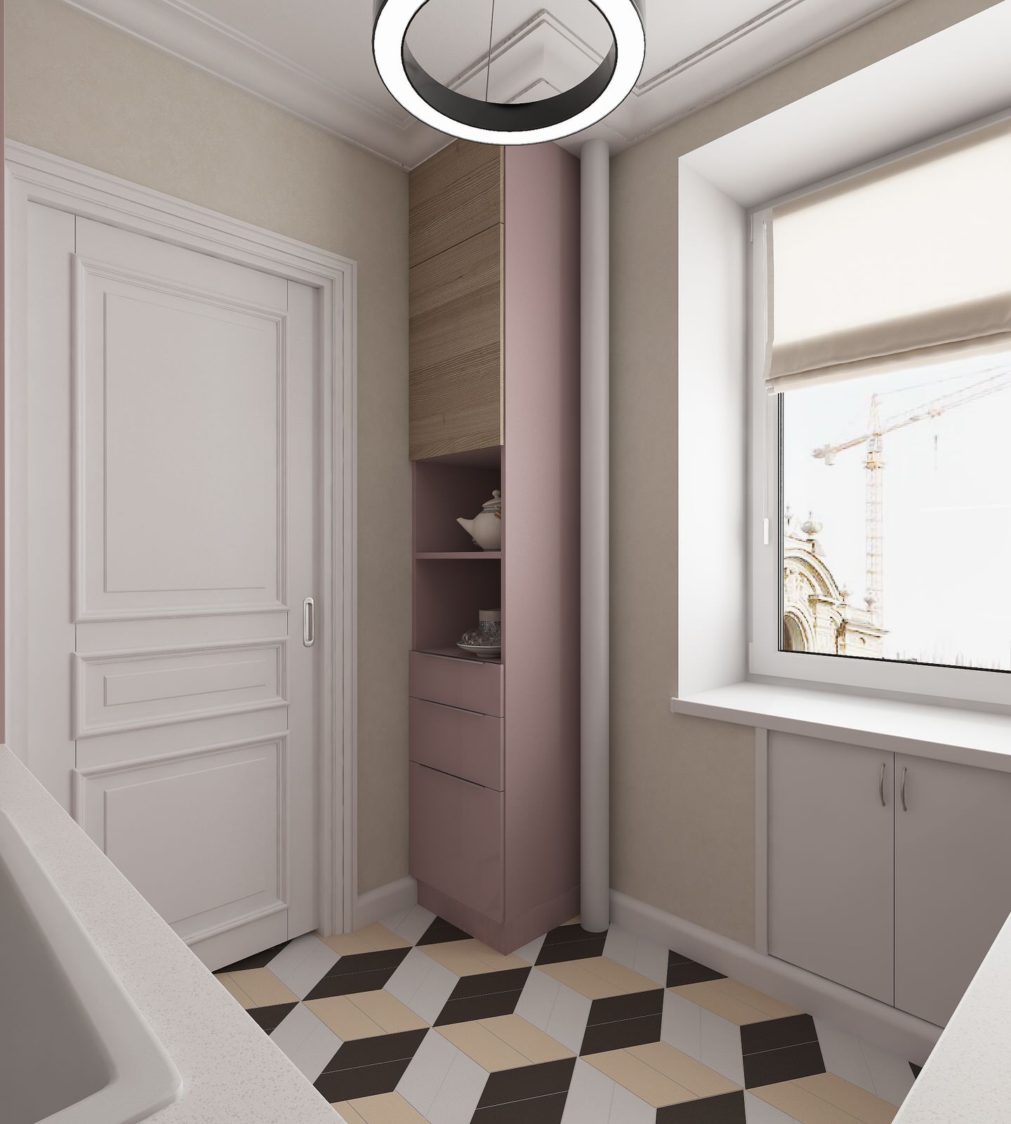 Квартира в современном классическом стиле