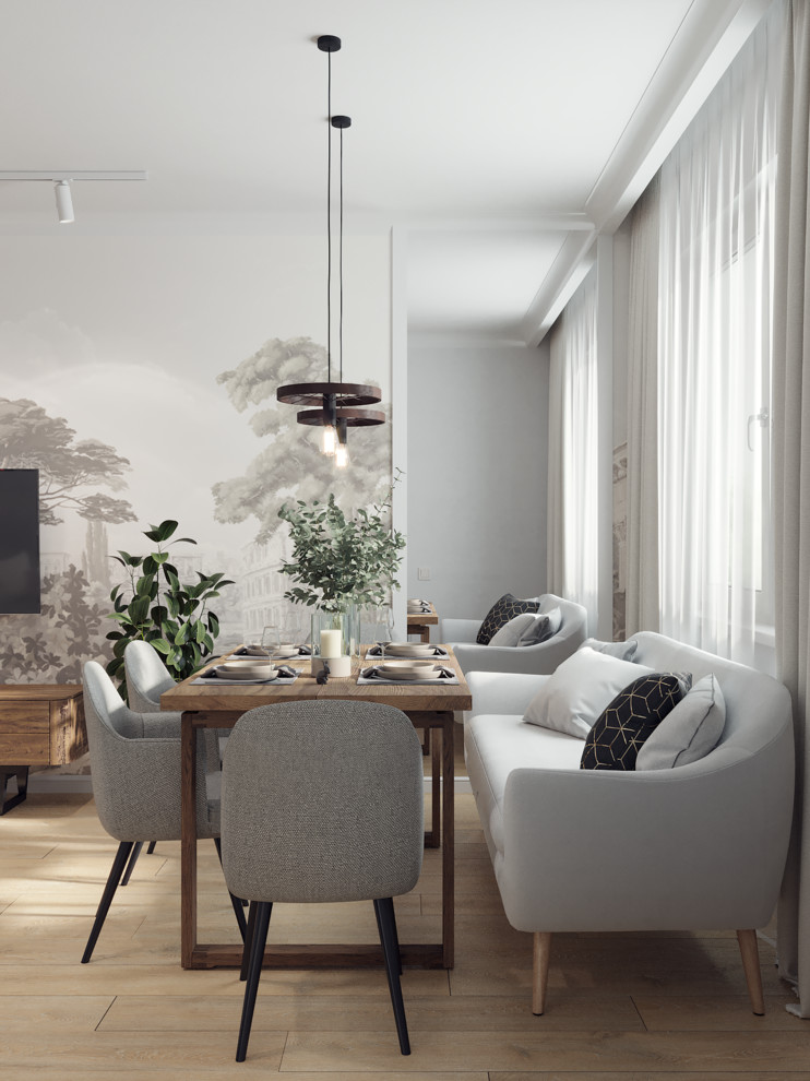 Проект трехкомнатной квартиры в г. Сургут