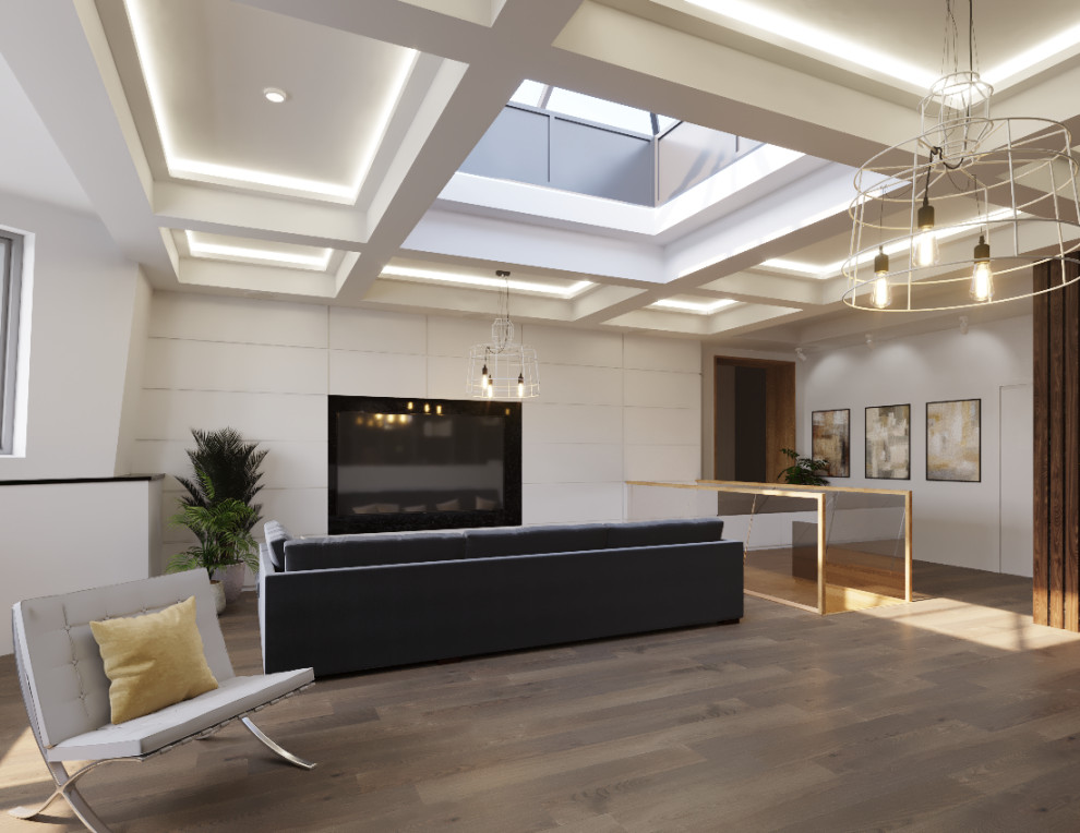 Двухэтажная квартира в Москве