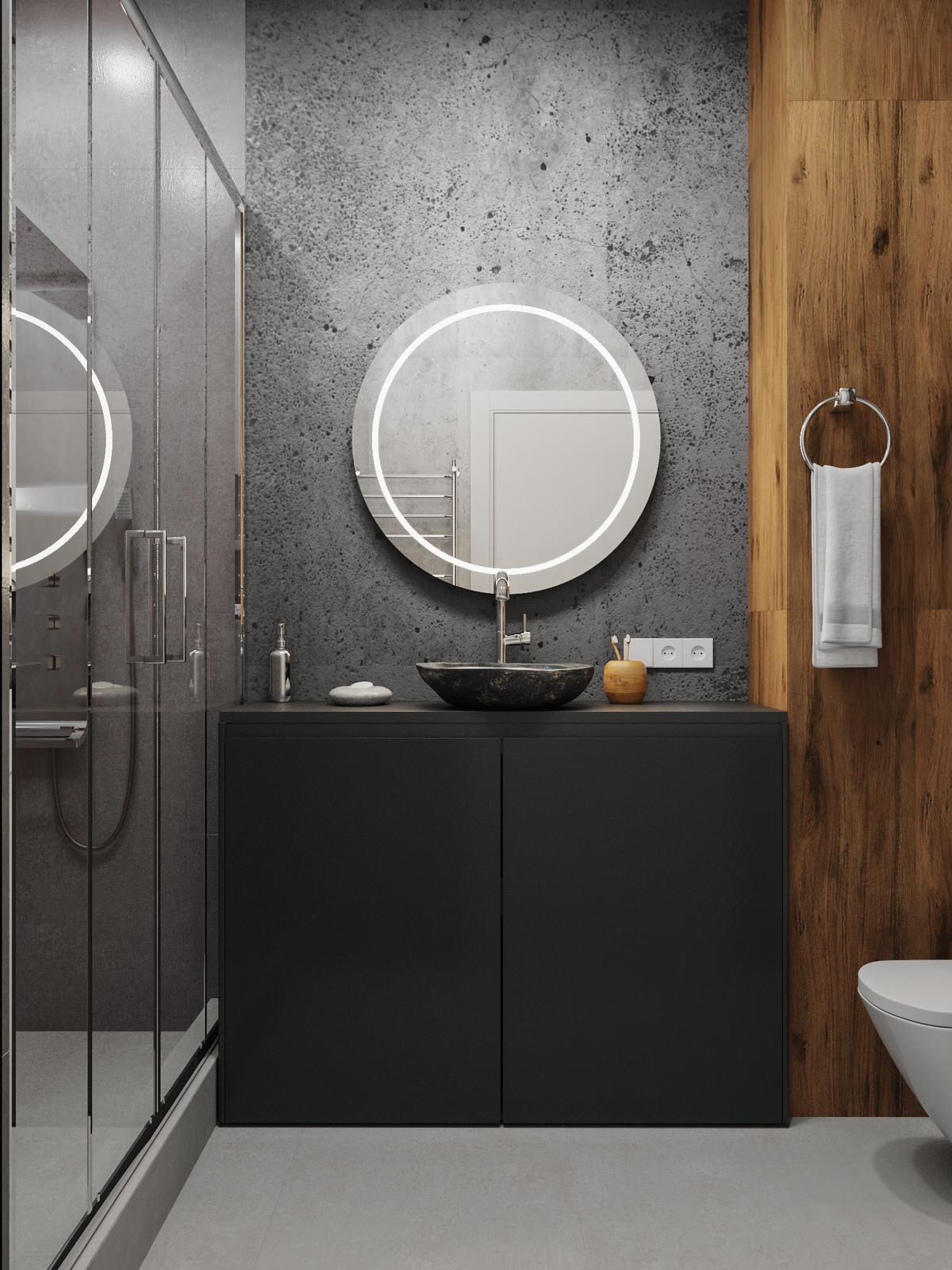 Дизайн-проект двухкомнатной квартиры, 55.22 м2