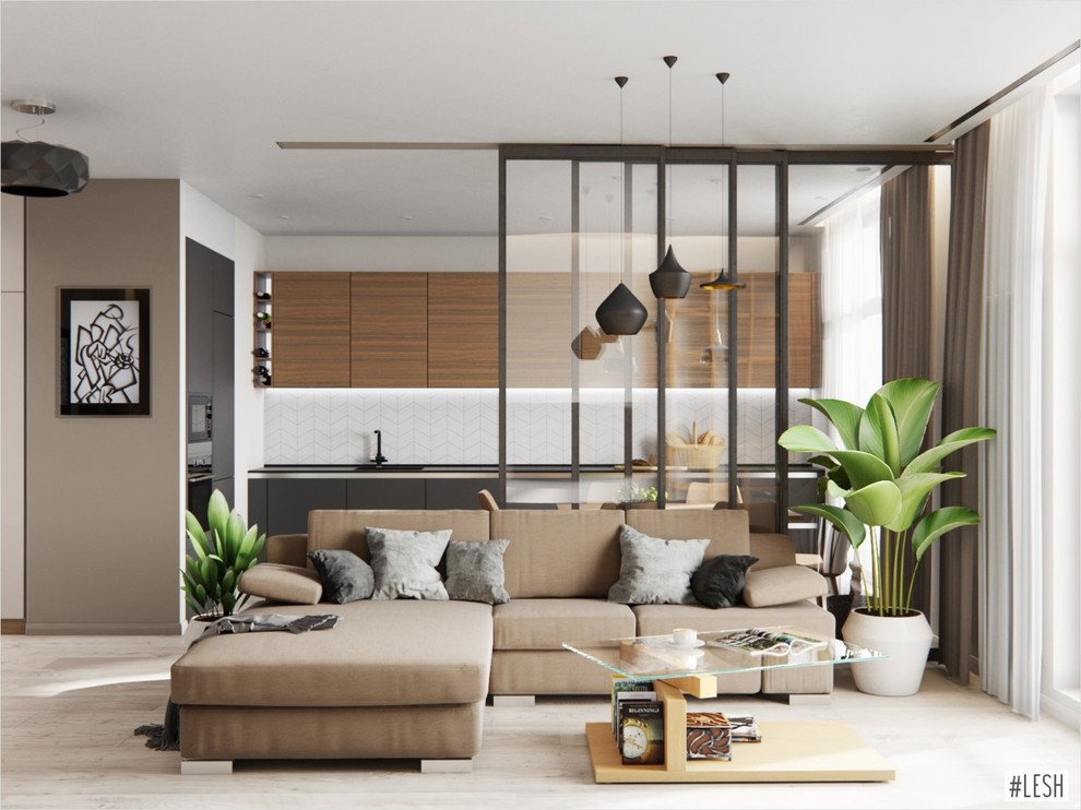 Shchedrin — 77,5m | Сканди-минимализм в резиденции «Щедрин»