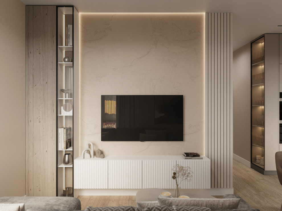 Современная квартира для семьи с двумя детьми