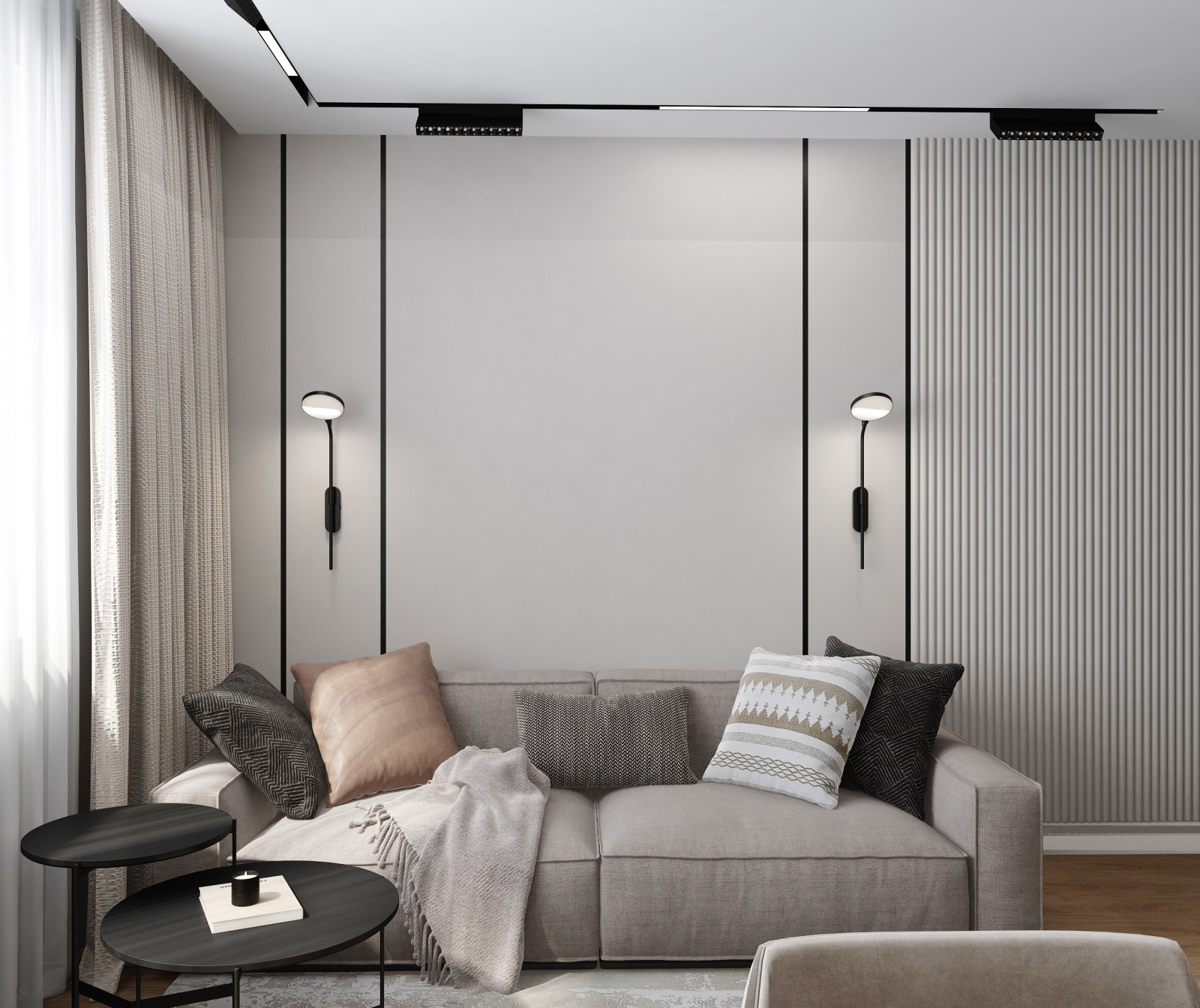 Обложка проекта: Дизайн-проект кухни-гостиной в г . Москве