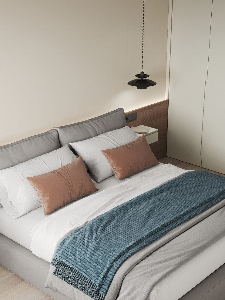 Квартира для молодой семьи с элементами сканди