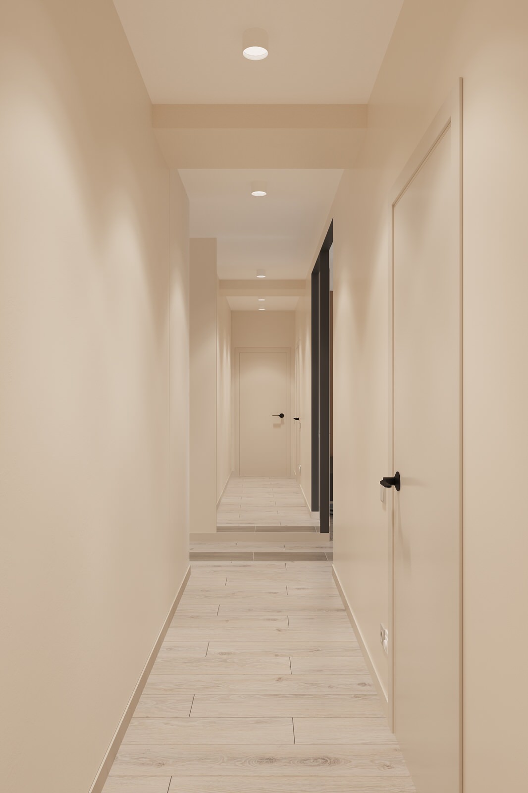 Проект квартиры, площадью 88 кв. м в п. Ганино