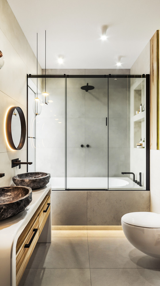 Дизайн-проект квартиры 100кв.м. для семьи из 4х человек в Северном парке