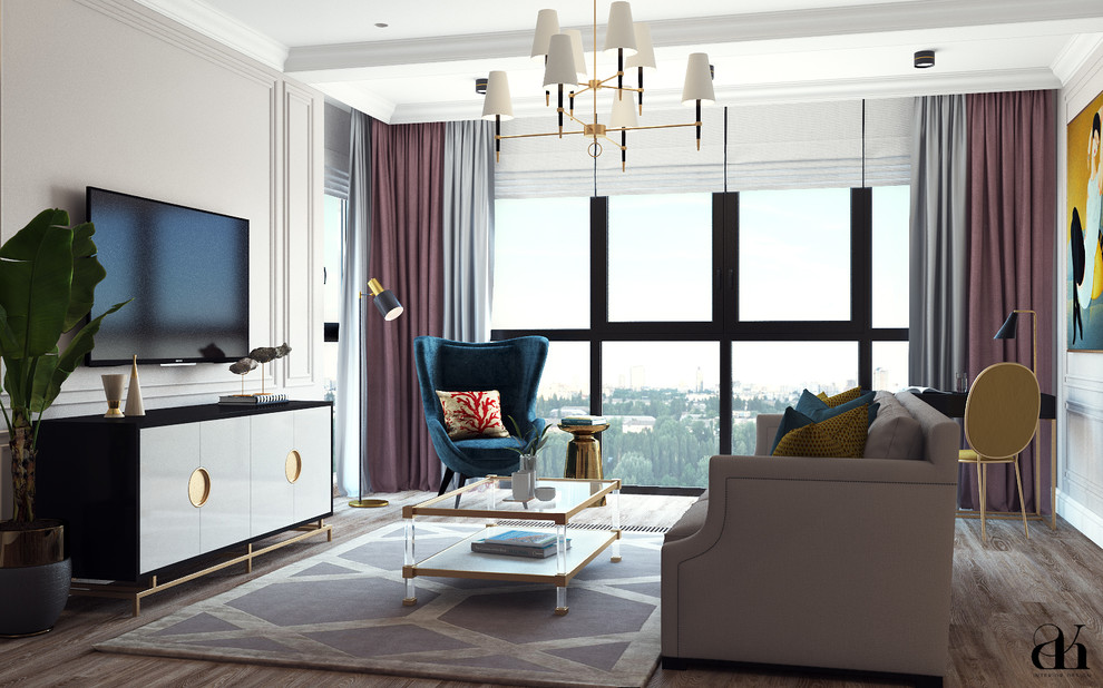 Яркая квартира