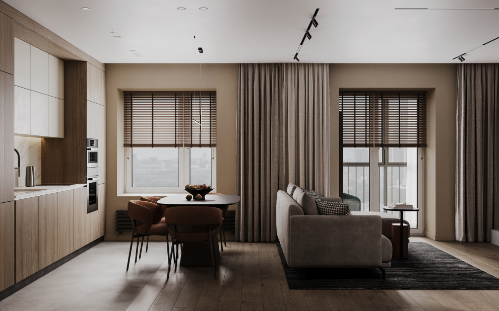 Дизайн-интерьера в ЖК Бульвар цветов