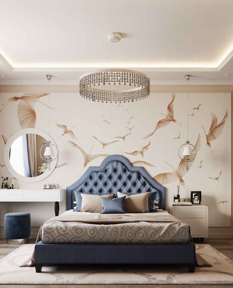 Выдержанный интерьер в неоклассическом стиле