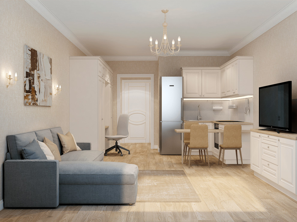 Дизайн студии в классическом стиле