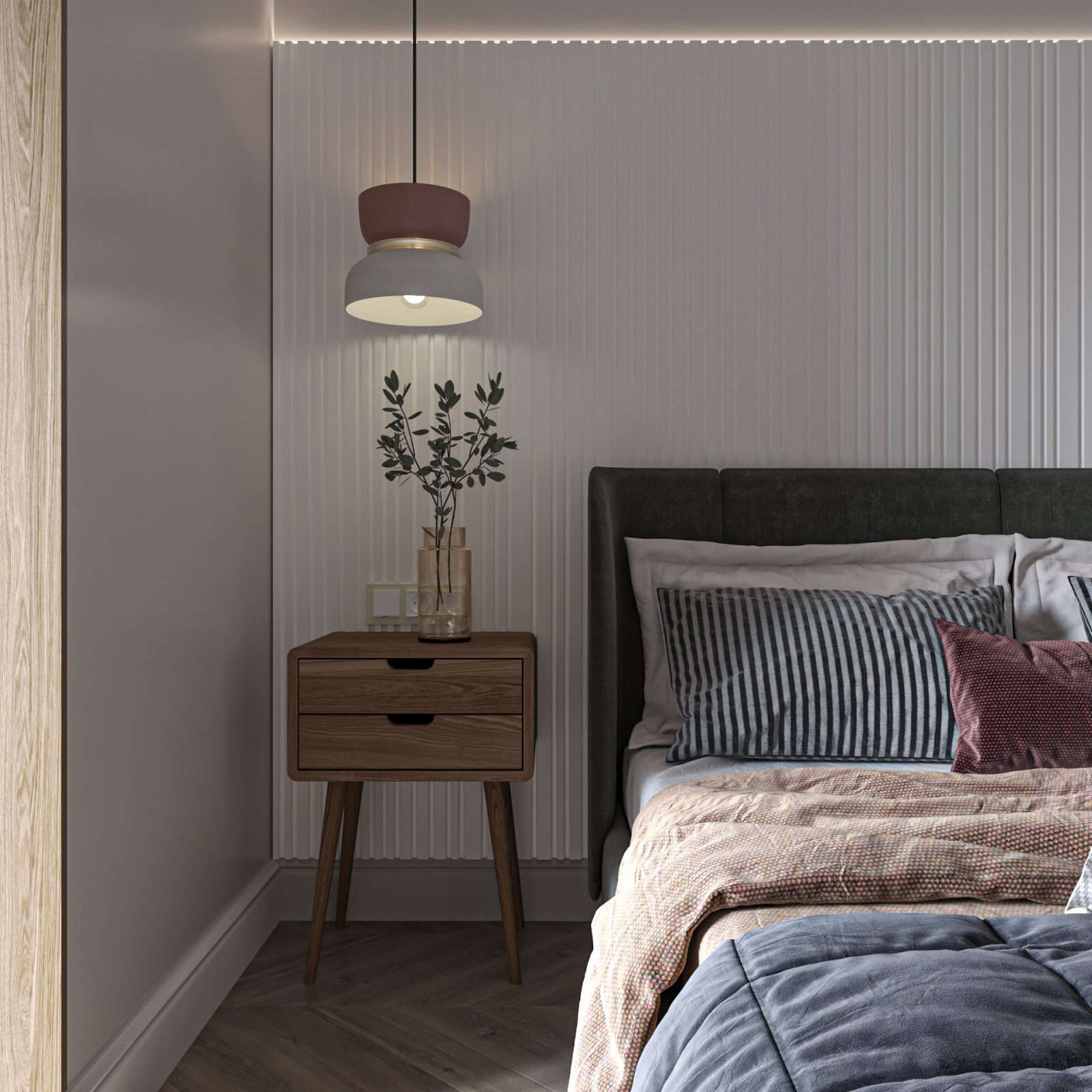 Проект квартиры в современном стиле.