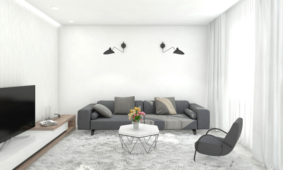 Светлый минимализм у моря