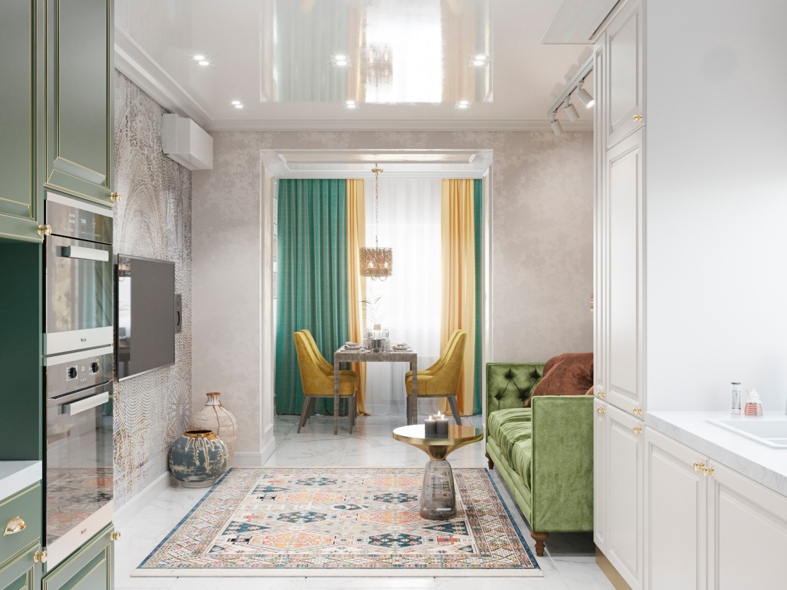 Квартира в восточном стиле