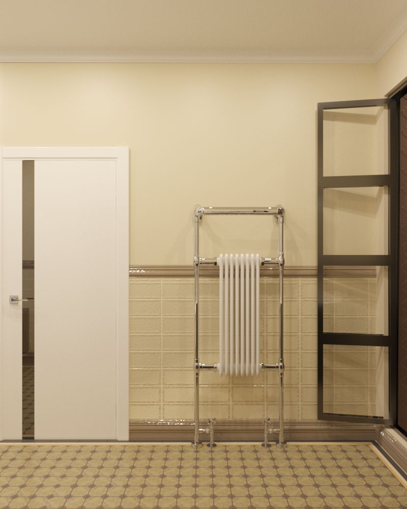 Обложка проекта: Ванные в доме на море