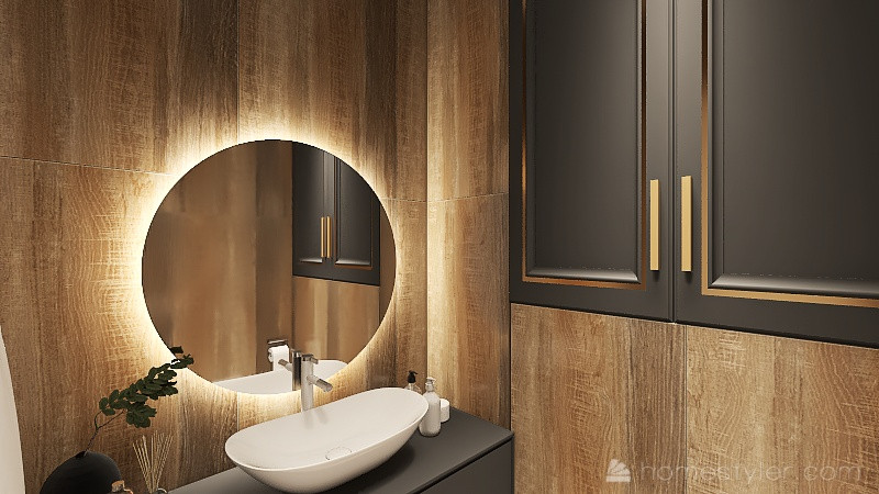 Проект  для молодой семьи в стиле неоклассика