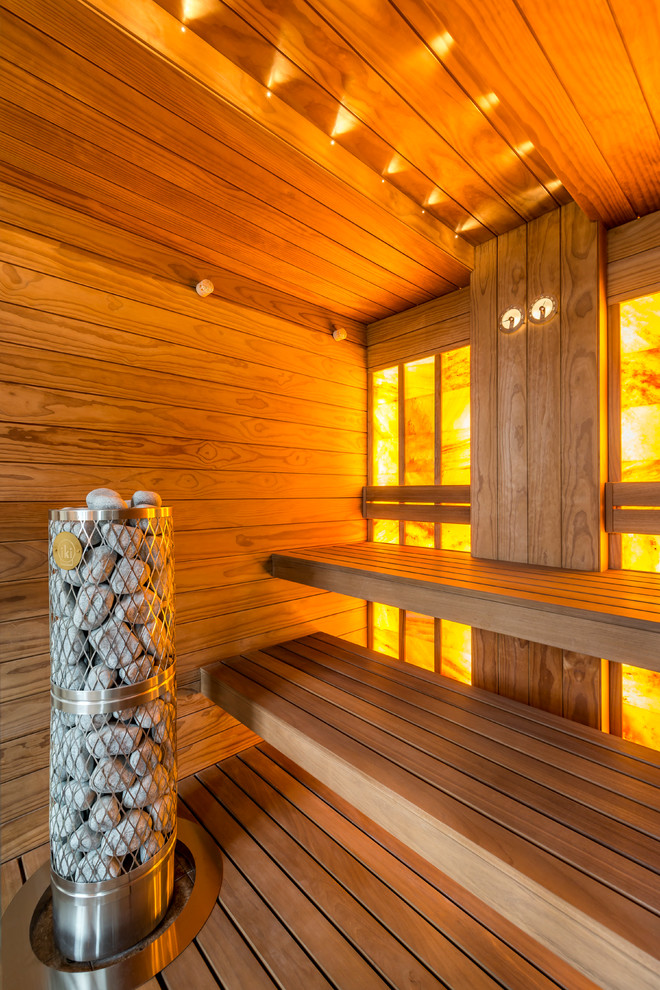 Сауна под ключ в коттеджном поселке Европа