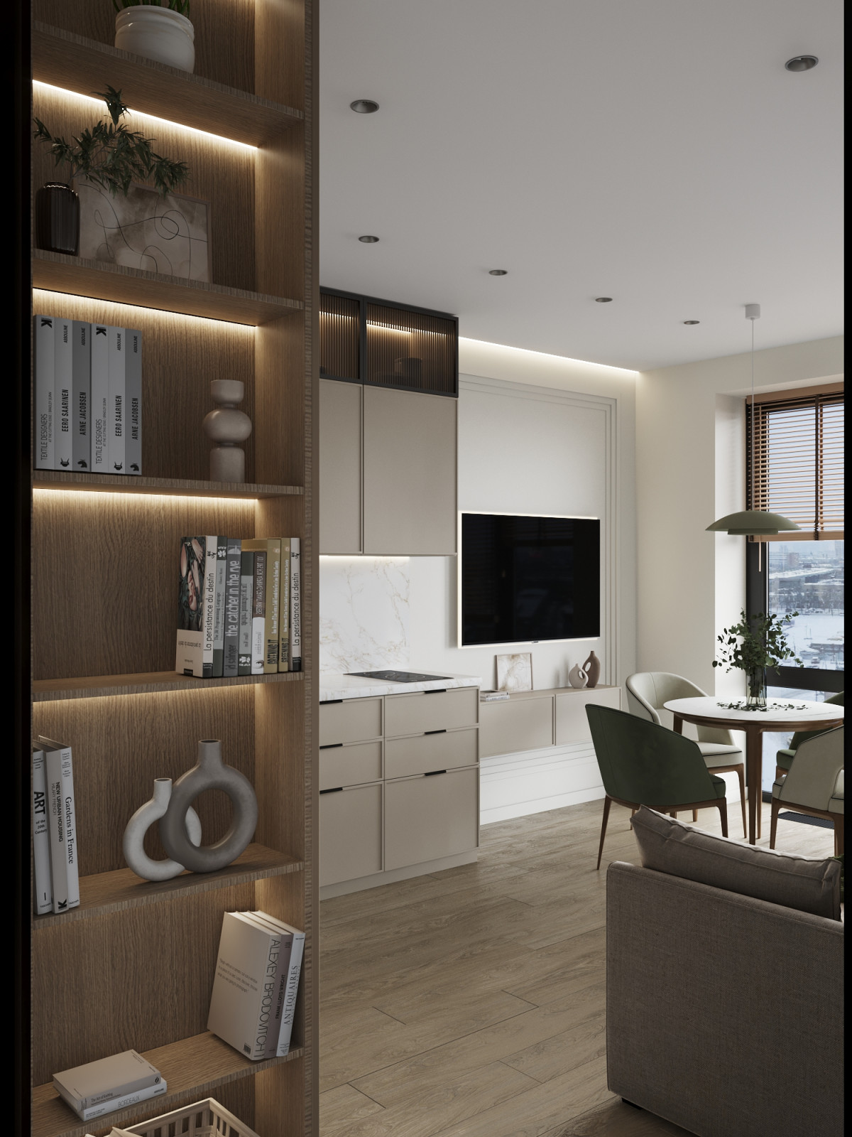 Студия в ЖК Метрополия.